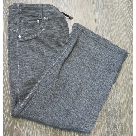 KUHL Born in the Mountains Crop  Pants Size 12 Women Athleisure Gray Gorpcore - Picture 2 of 9